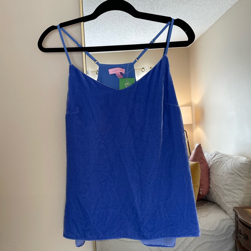 Lilly Pulitzer Velvet Top